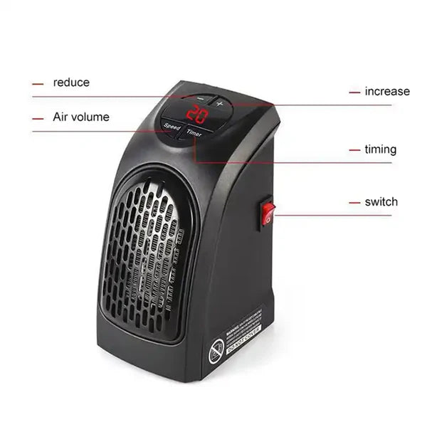 Electric Wall Heater for Home Office Handy Wall Room Heater for Winter (5)5 total reviews
